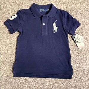 Ralph Lauren Kids Navy Polo Shirt